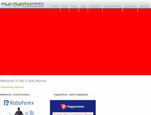 Tablet Screenshot of mycryptomoney.com